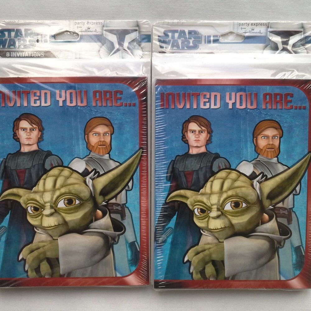 Star Wars Party Invitations